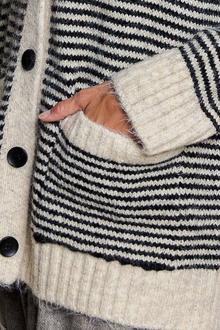 The Marlowe Striped Cardigan