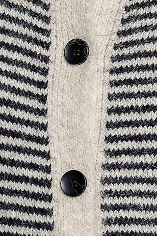 The Marlowe Striped Cardigan