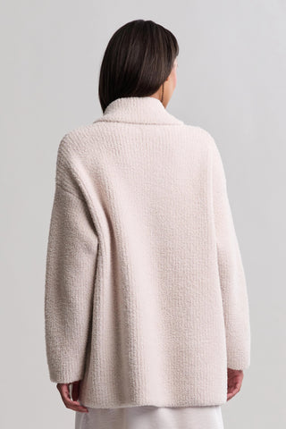 Barefoot Dreams CozyChic® Rib Oversized Notch Collar Blazer - Stone