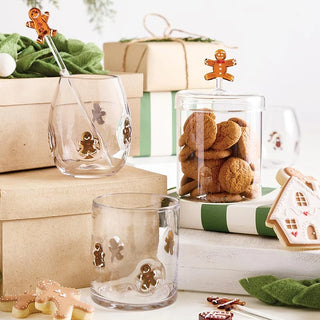 Gingerbread Icon Glass