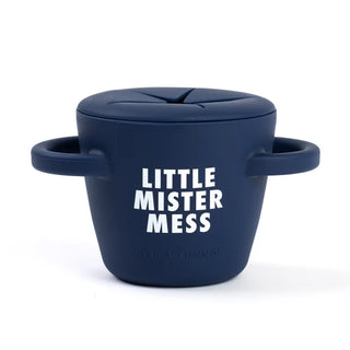 Little Mister Mess Happy Snacker - Midnight | Bella Tunno