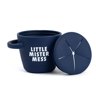 Little Mister Mess Happy Snacker - Midnight | Bella Tunno