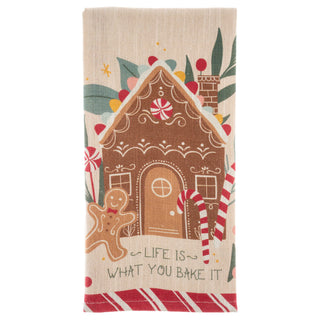 Gingerbread Holiday Tea Towel