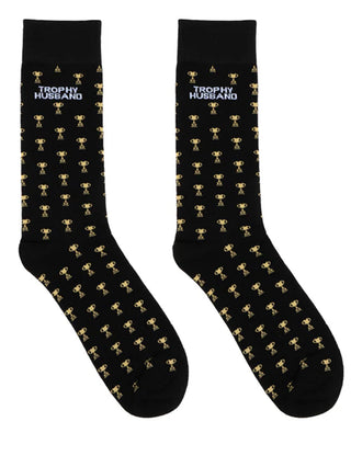 Trophy Husband Bamboo Men’s Crew Sock