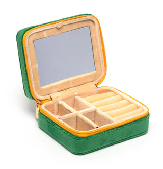 Champagne Jewelry Zip Case