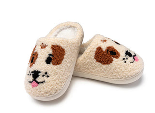 Dog Face Kids Slipper
