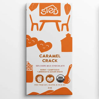 Carmel Crack Dark Milk Chocolate Bar
