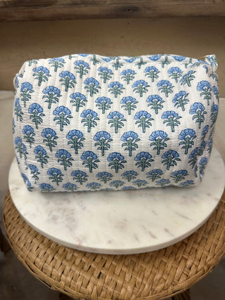 Quilted Toiletry Bag - Large