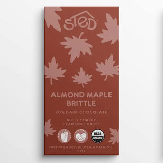 Mini Almond Maple Brittle Chocolate Bar