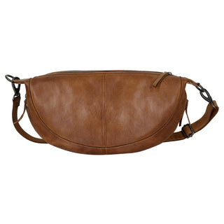 Colbie Leather Sling Bag - Cognac