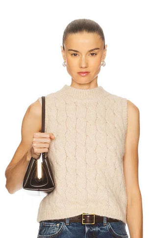Patty Vest - Oat | Stitches and Stripes