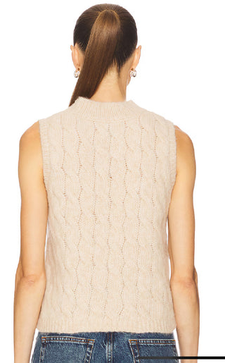 Patty Vest - Oat | Stitches and Stripes