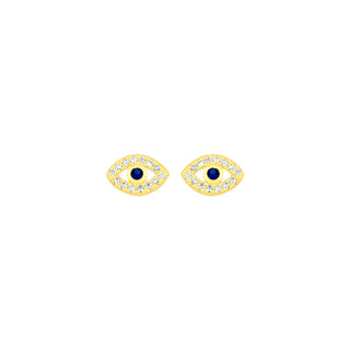 Evil Eye Studs - Gold