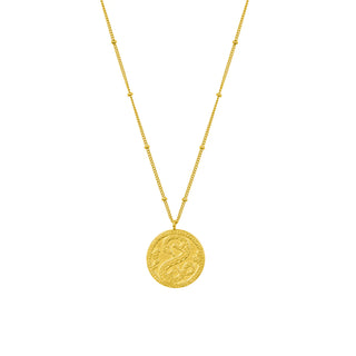 Year Of The Snake Necklace - Gold