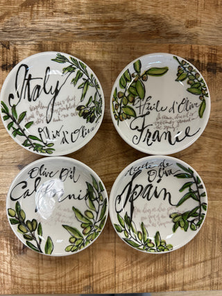 Olive Oil Dipping Dishes - 4 Styles
