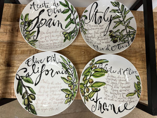 Olive Oil Pasta Bowls - 4 Styles