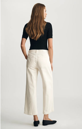 Mavi Paloma Marine White Cord Pants