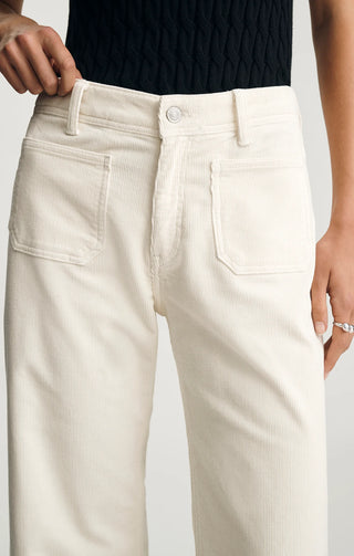 Mavi Paloma Marine White Cord Pants