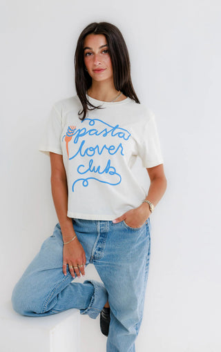 Pasta Lover Club Everyday Tee | Sunny Somewhere
