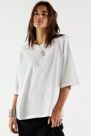 We The Free Perfect Oversized Tee // White // Free People