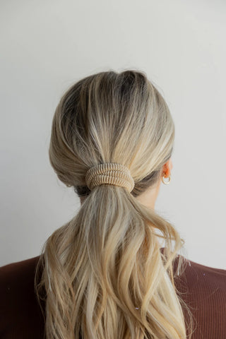 Kaxi Oversized Slick Back Ponytails