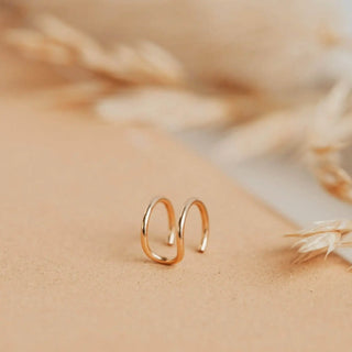 Double Up Ear Cuff // Gold Cuff // Hello Adorn