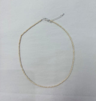 Pearlescent Beaded Necklace
