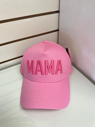 Mama Trucker Hat - Pink
