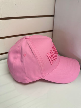 Mama Trucker Hat - Pink
