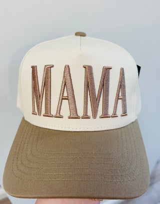 Beige Mama Hat