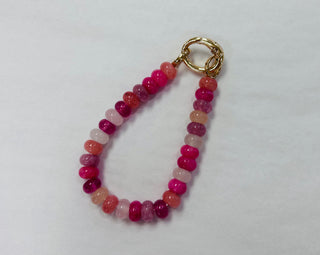 Pink Stone Mix Stretch Bracelet