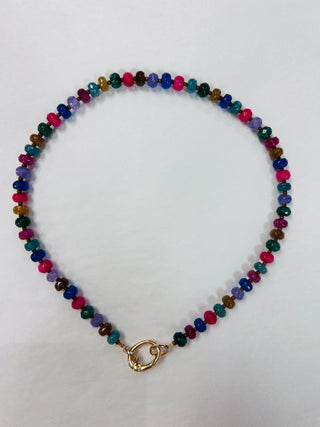 Colorful Designed Beaded Necklace