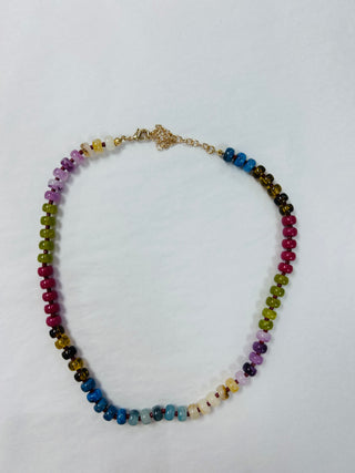 Colorful Designed Beaded Necklace