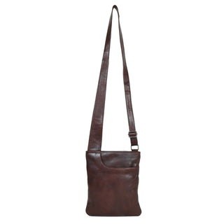 Athena Leather Crossbody Bag - Brown // Latico Leathers