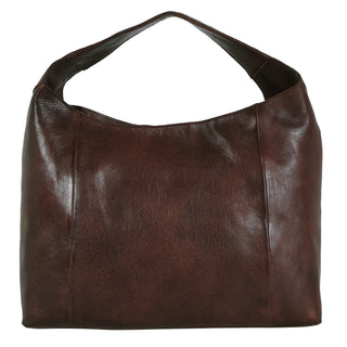 Petite Lindsey Leather Shoulder Bag - Brown // Latico Leather