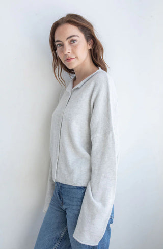 Piper Cardigan - Light Grey