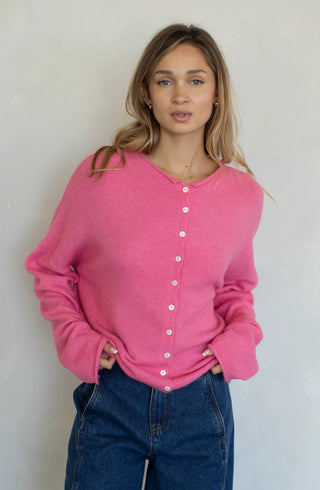 Piper Cardigan - Rose