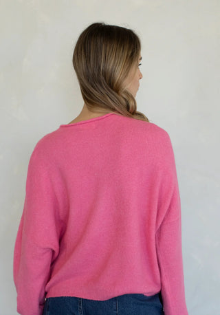 Piper Cardigan - Rose