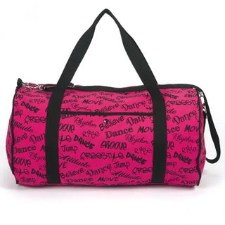 4975Hp Oversized Street Dance Duffel - Hot Pink