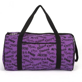 4975Pp Oversizes Street Dance Duffel - Purple