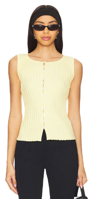 Tilly Vest - Mellow Yellow // Free People