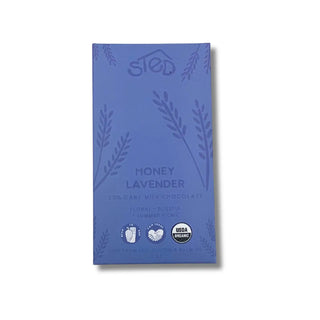 Mini Honey Lavender Chocolate Bar // Sted Foods