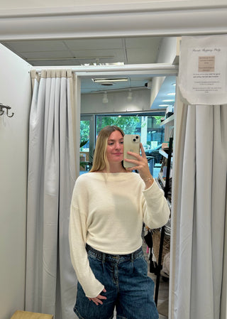 Jovie Pullover Ivory