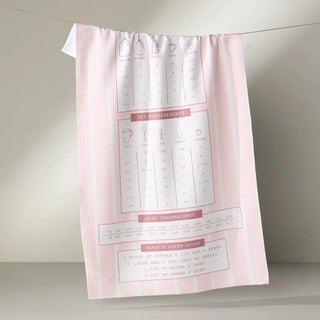 Geometry Tea Towel - Cheat Sheet