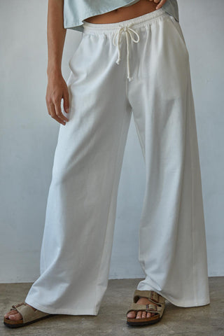Onset Wide Leg Pants - Off White