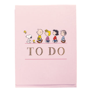 Peanuts Friends Pocket Notebook - Pink