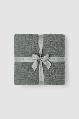 CozyChic® Ribbed Throw - Faded Hazel // Barefoot Dreams