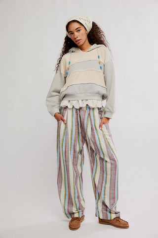 Chambers Laid Back Stripe - Ivory Combo // Free People