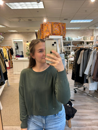 Polly Sweater - Army // Deluc