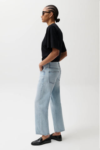 Lexi Mid Rise Bowed Straight Leg Jeans - Dolce Vita Vintage // Pistola